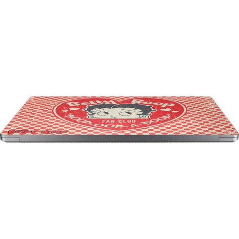 Betty Boop Red Heart Universal Laptop 16.6in (13.4 x 9.7in) Skin